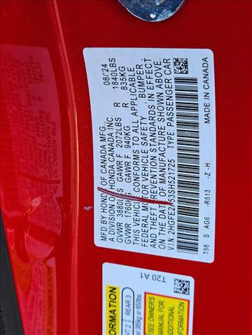 Used 2025 Honda Civic Sport image 23