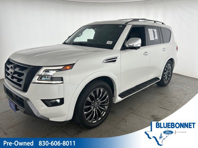 Used 2023 Nissan Armada Platinum w/ Captain's Chairs Package AWD/4WD image 1