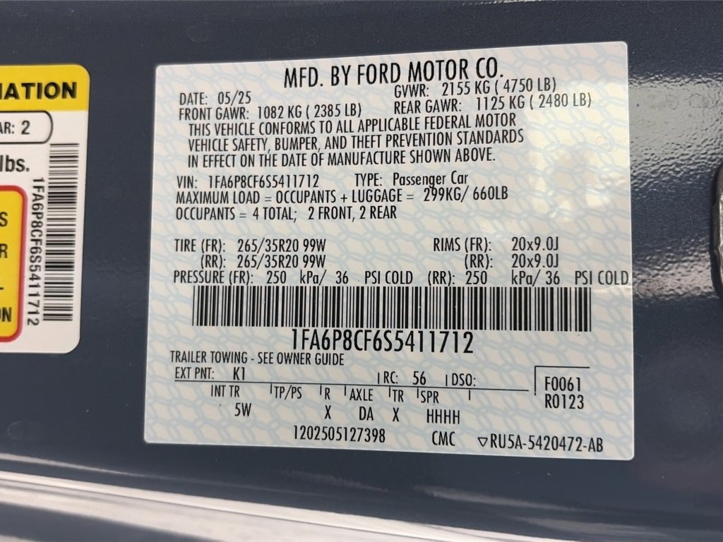 Certified 2025 Ford Mustang GT Premium image 9