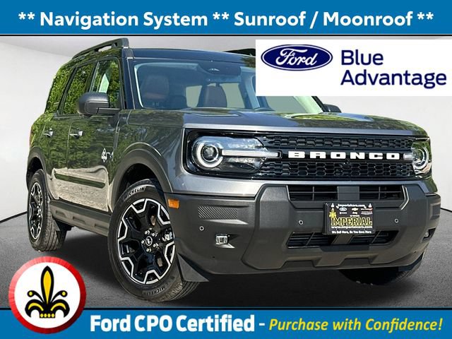 Certified 2025 Ford Bronco Sport Outer Banks w/ Outer Banks Tech Package+