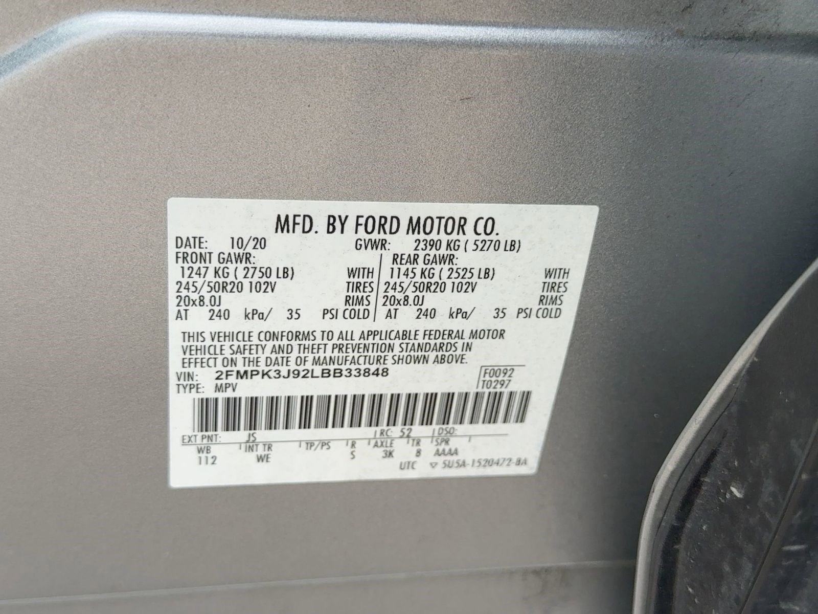 Certified 2020 Ford Edge ST-Line image 19