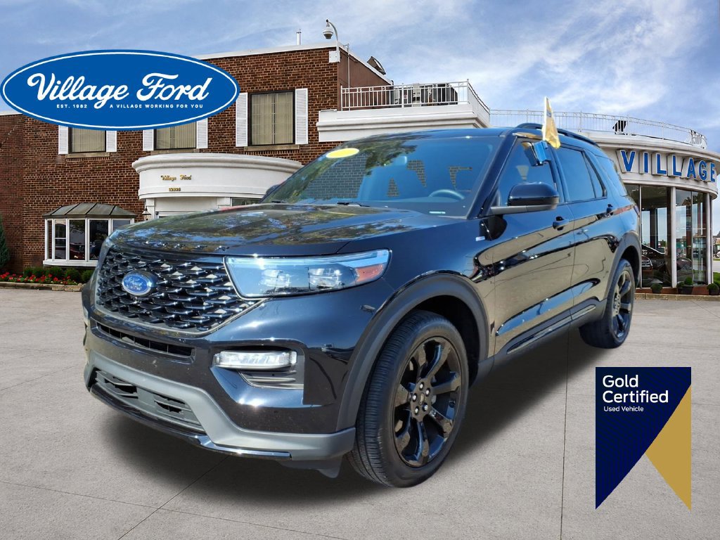 Certified 2024 Ford Explorer ST-Line w/ Class IV Trailer Tow Package AWD/4WD 360° Tour