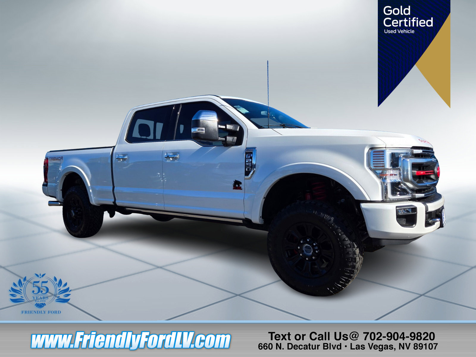 Certified 2022 Ford F250 Platinum w/ Tremor Off-Road Package