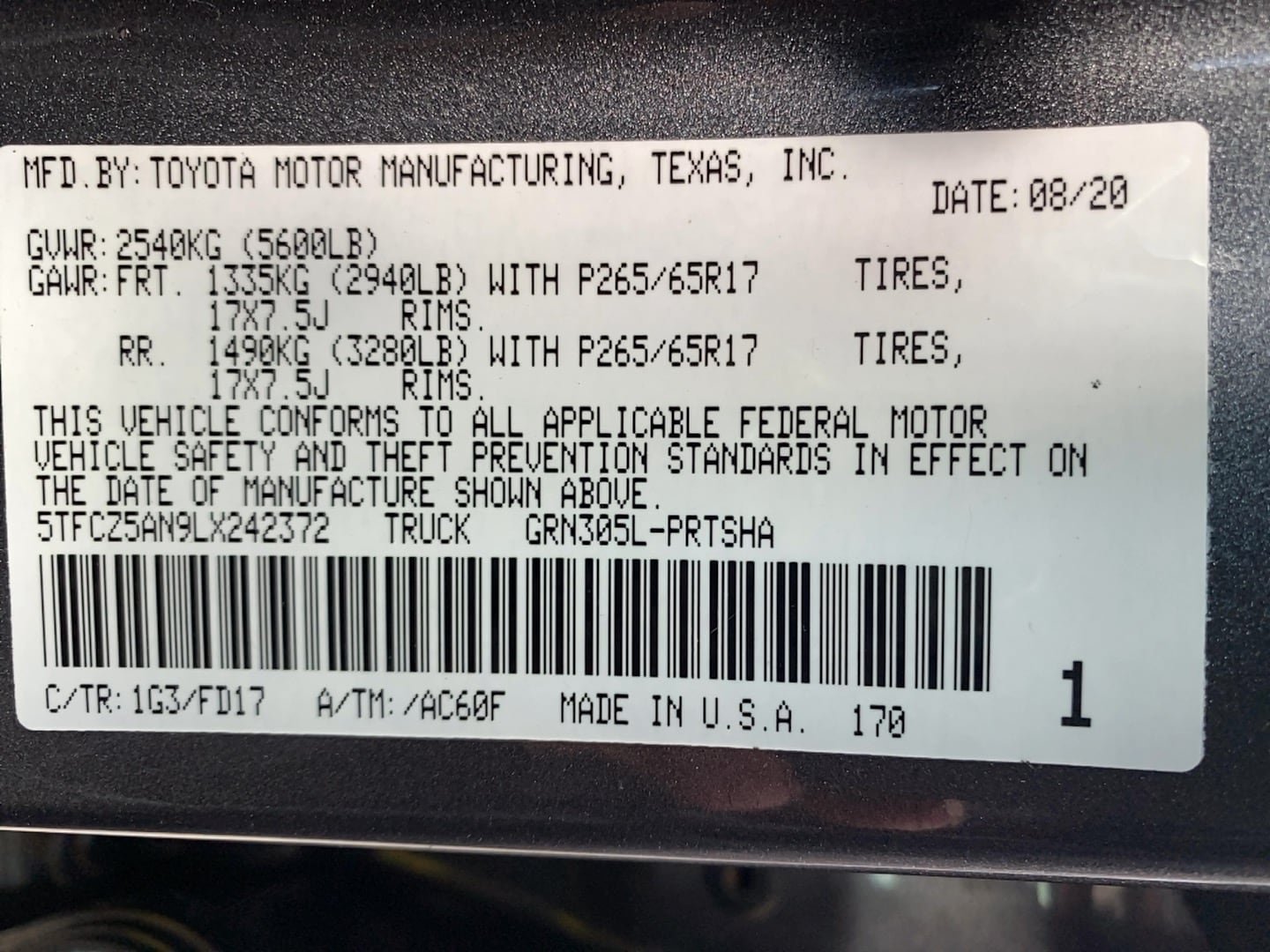 Used 2020 Toyota Tacoma TRD Sport w/ Technology Package AWD/4WD image 19