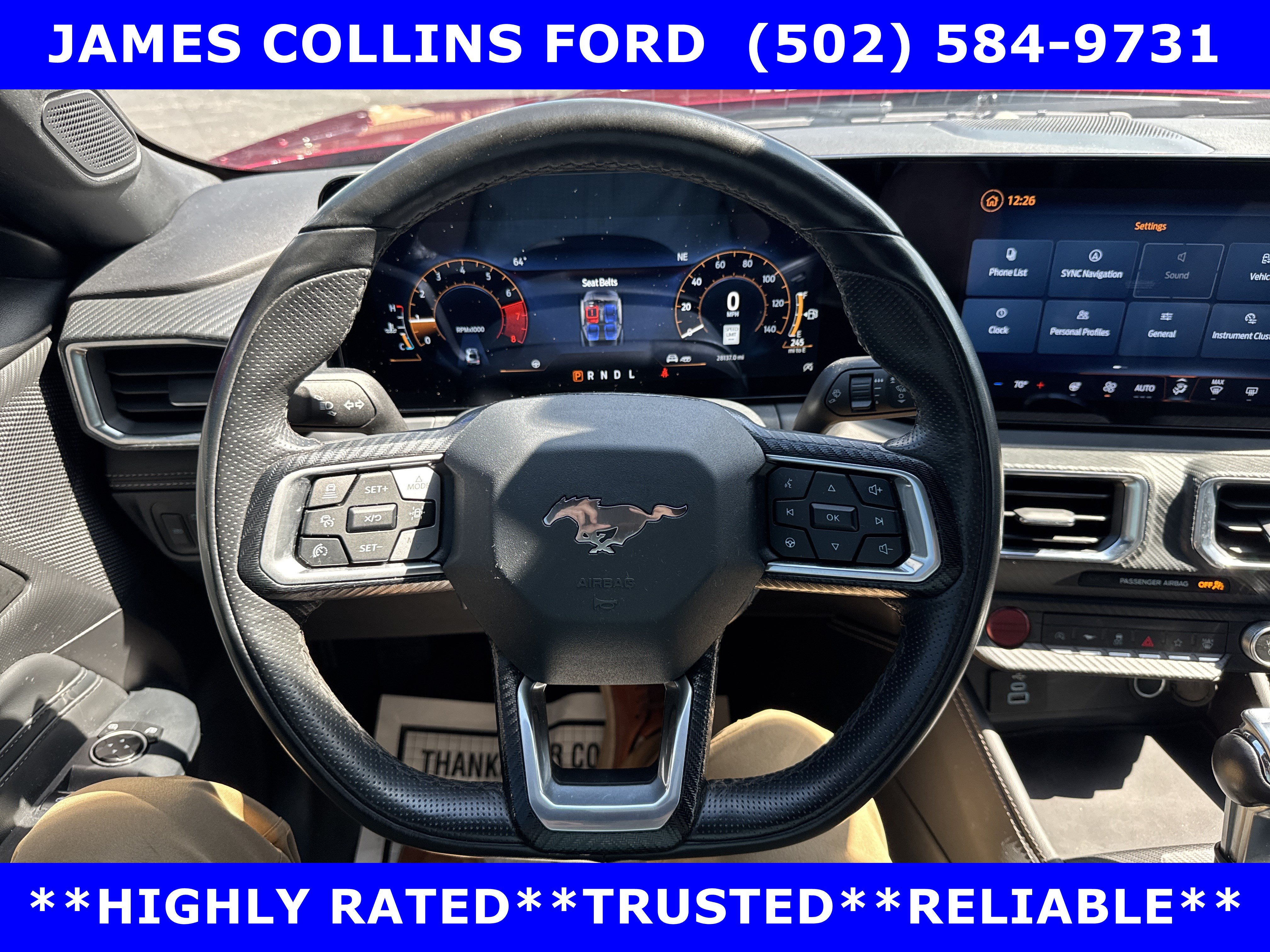 Certified 2025 Ford Mustang Premium RWD image 19