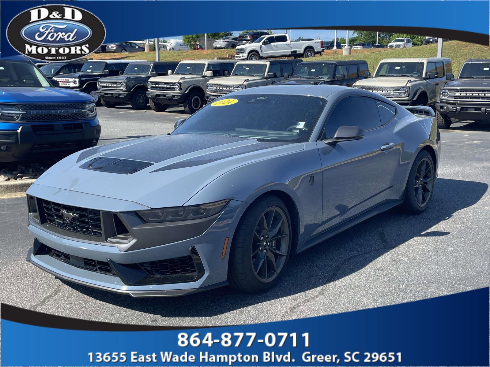 Certified 2024 Ford Mustang Dark Horse