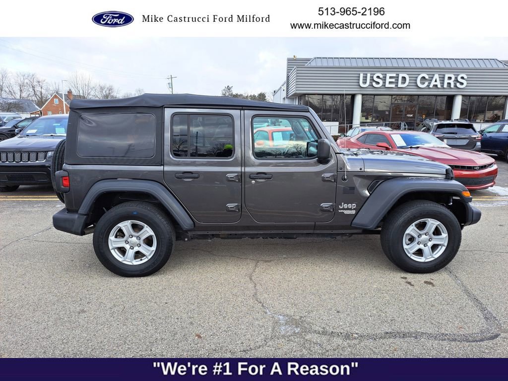 Used 2020 Jeep Wrangler Unlimited Sport S image 2