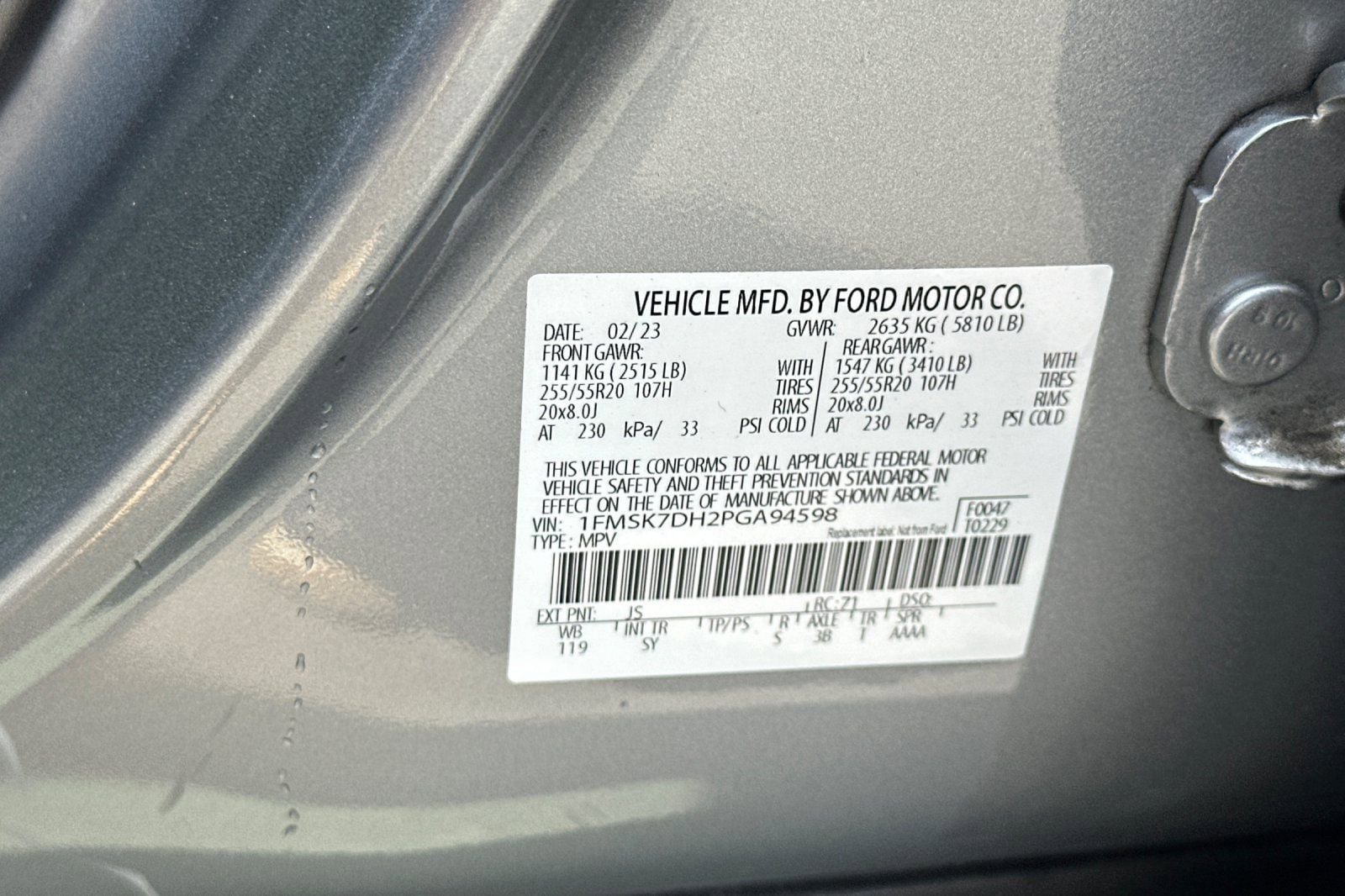 Certified 2023 Ford Explorer XLT w/ Equipment Group 202A RWD image 29