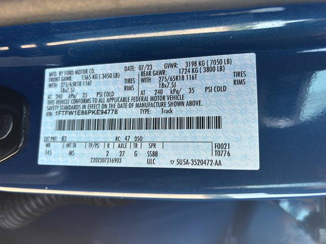 Certified 2023 Ford F150 XLT w/ Equipment Group 302A High AWD/4WD image 21