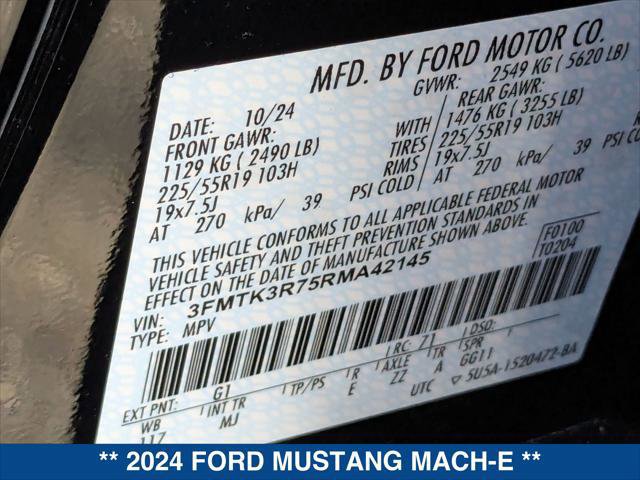 Certified 2024 Ford Mustang Mach-E Premium image 25