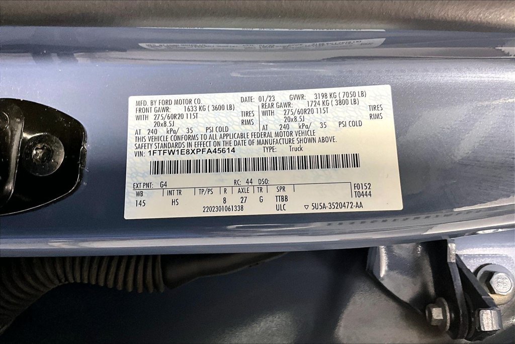 Certified 2023 Ford F150 Lariat w/ Equipment Group 502A High AWD/4WD image 32