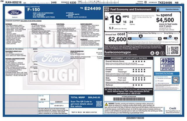 Certified 2026 Ford F150 XLT w/ XLT Black Appearance Package AWD/4WD image 2