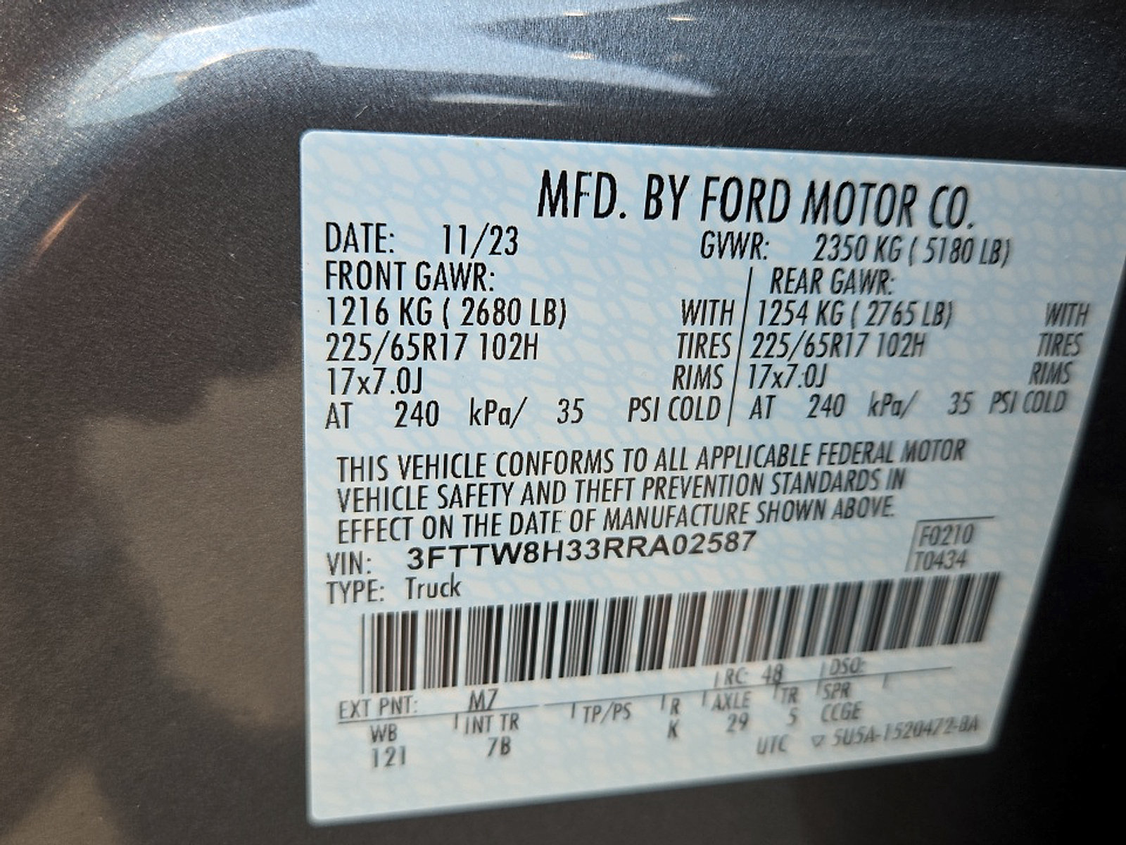 Certified 2024 Ford Maverick XLT FWD image 24