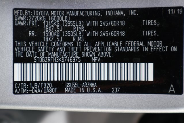 Used 2019 Toyota Highlander LE image 36