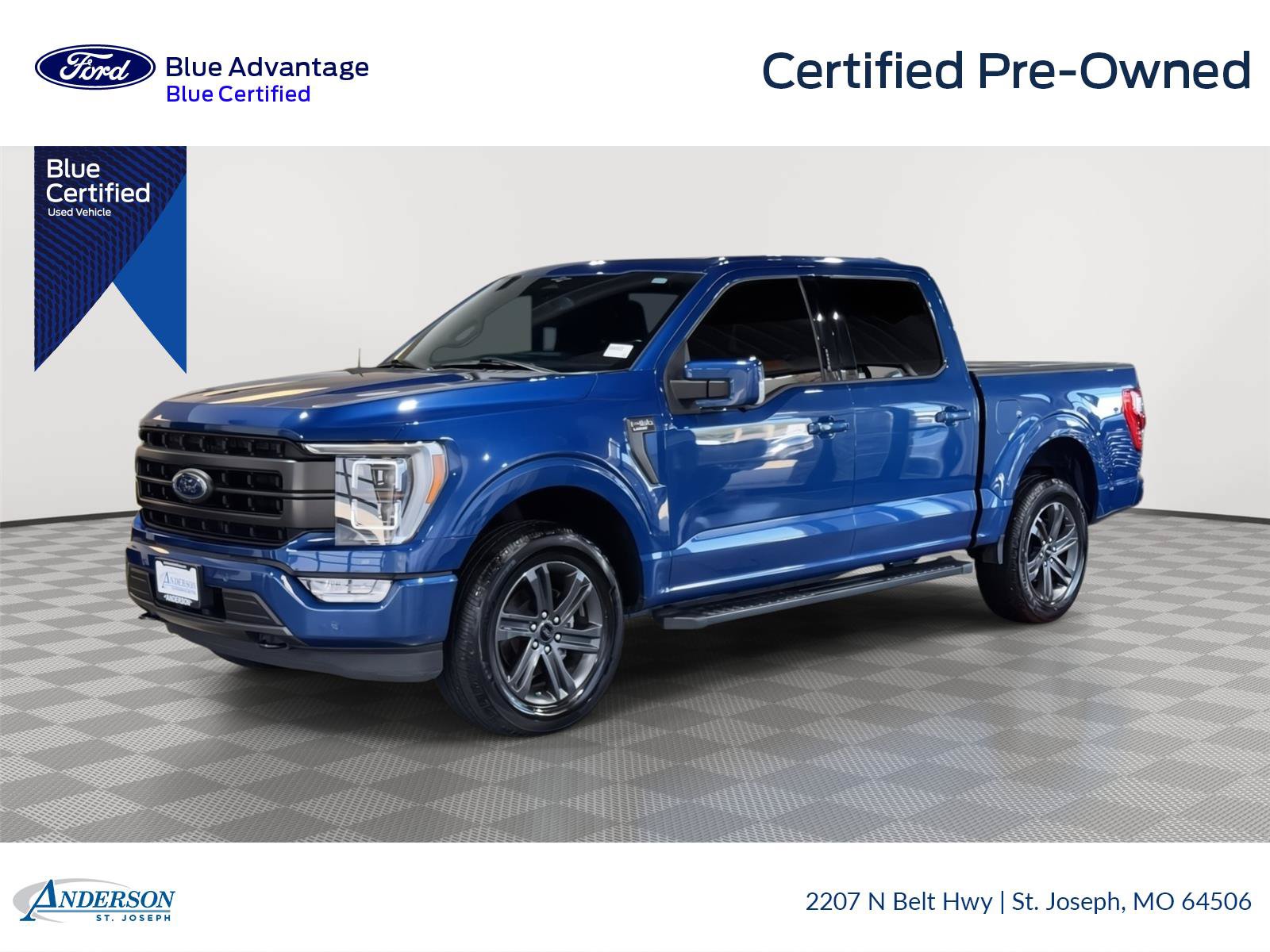 Certified 2023 Ford F150 Lariat w/ Equipment Group 502A High