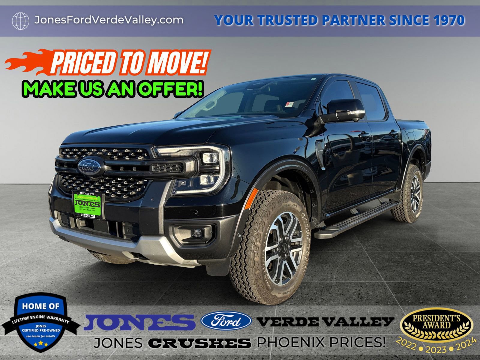 Certified 2024 Ford Ranger Lariat w/ FX4 Off-Road Package image 7