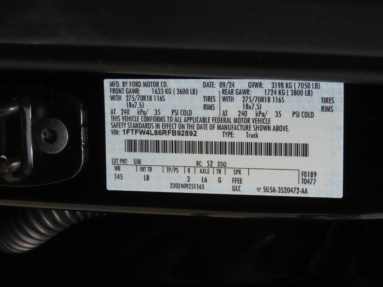 Certified 2024 Ford F150 Tremor AWD/4WD image 31