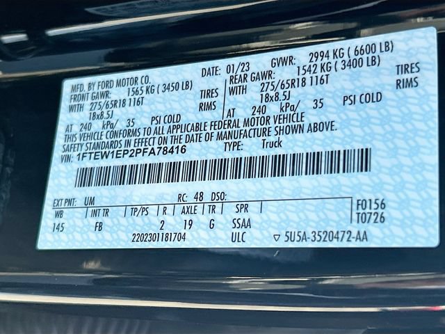 Certified 2023 Ford F150 XLT w/ Equipment Group 302A High AWD/4WD image 39
