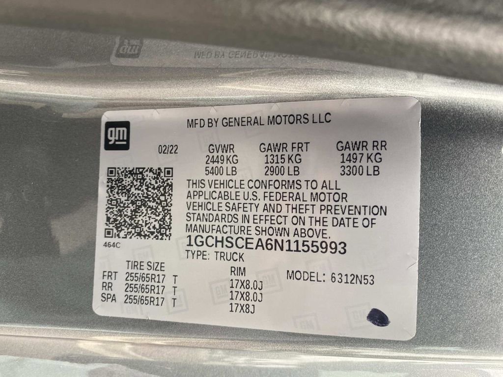 Used 2022 Chevrolet Colorado LT w/ Fleet Safety Package RWD image 20