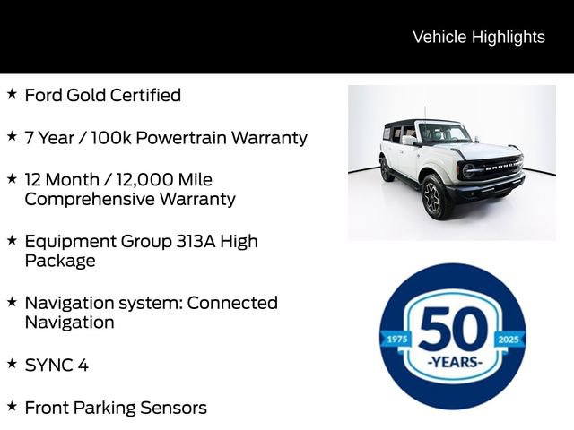 Certified 2023 Ford Bronco Outer Banks image 6