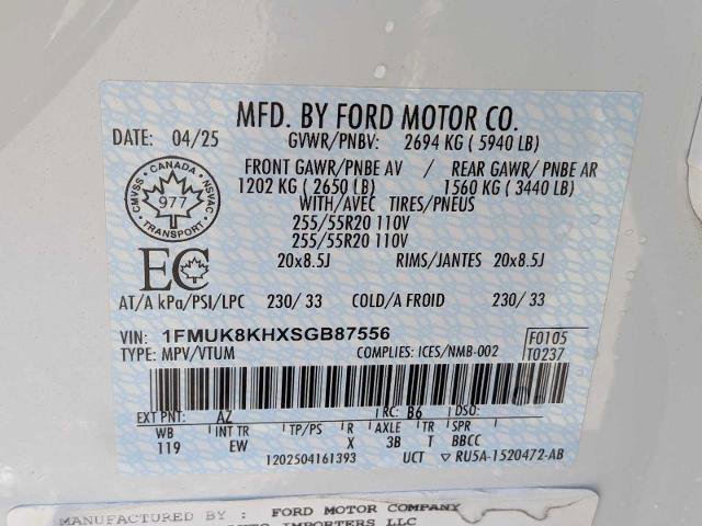Certified 2025 Ford Explorer ST-Line AWD/4WD image 29