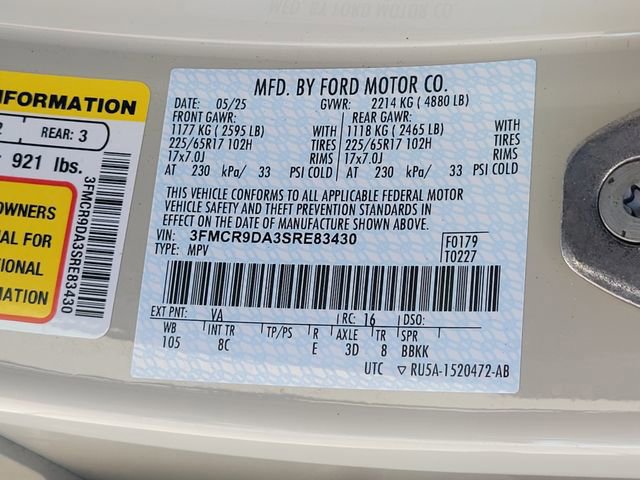 Certified 2025 Ford Bronco Sport Badlands image 16