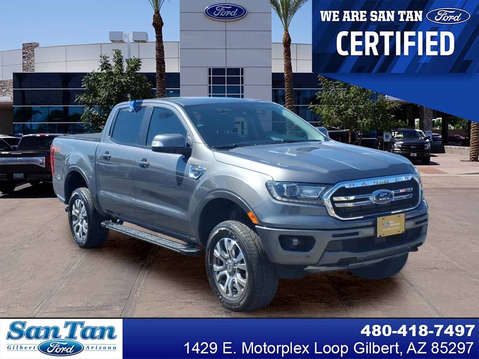 Certified 2021 Ford Ranger Lariat w/ Technology Package
