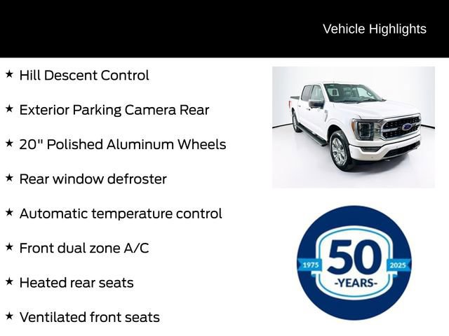 Certified 2023 Ford F150 Platinum w/ Equipment Group 701A High image 16