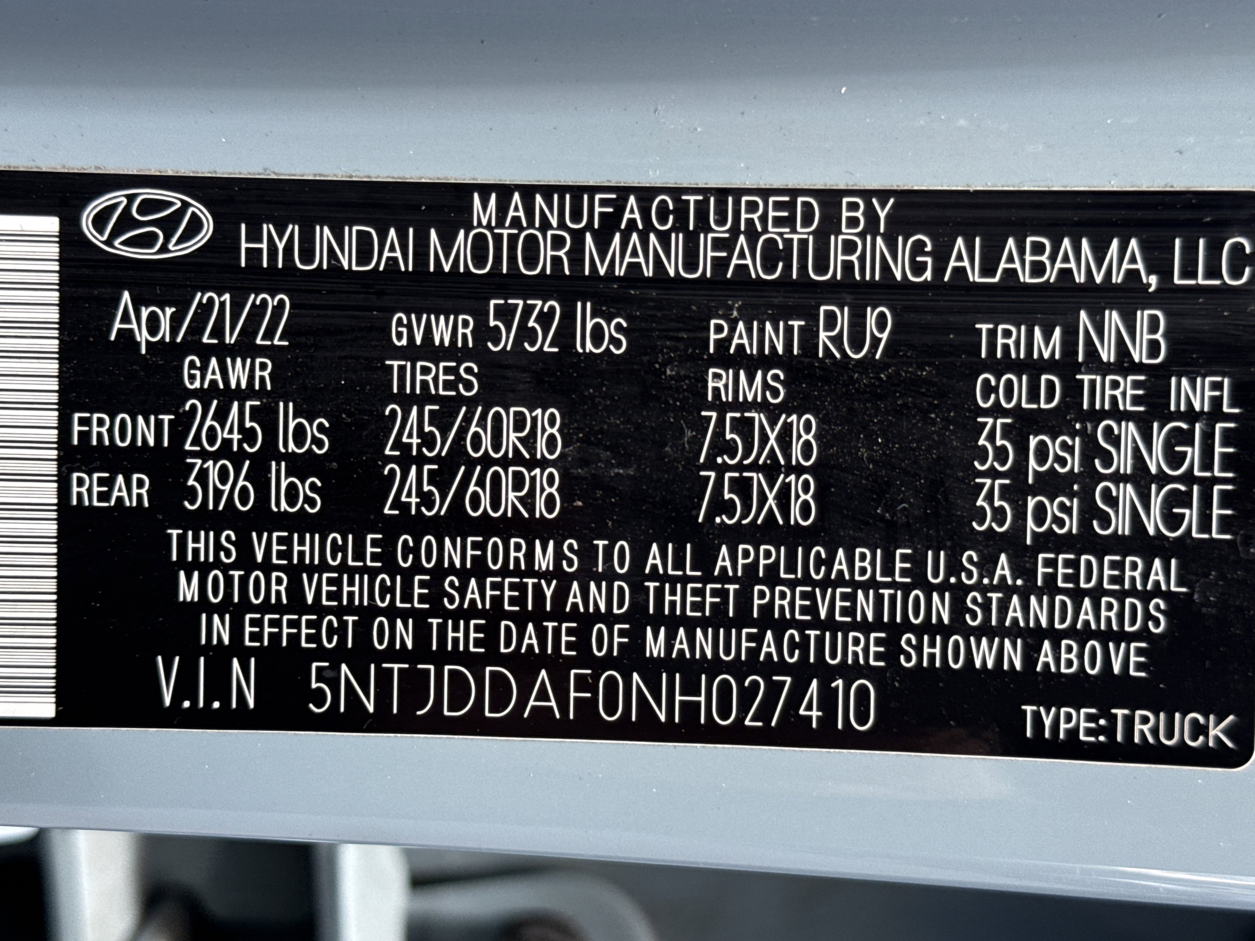 Used 2022 Hyundai Santa Cruz SEL Premium AWD/4WD image 31
