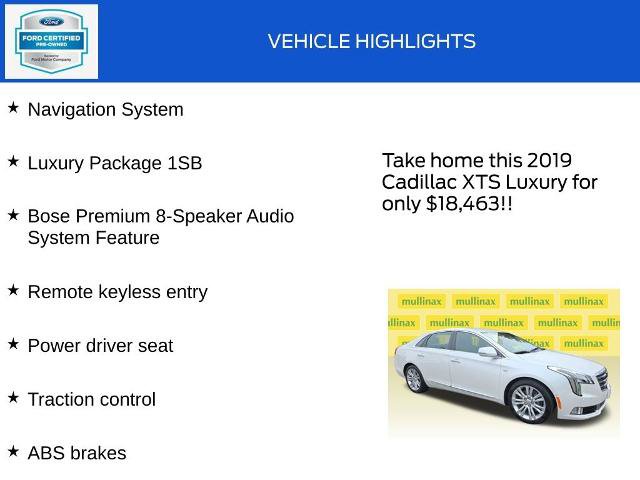Used 2019 Cadillac XTS Luxury FWD image 18