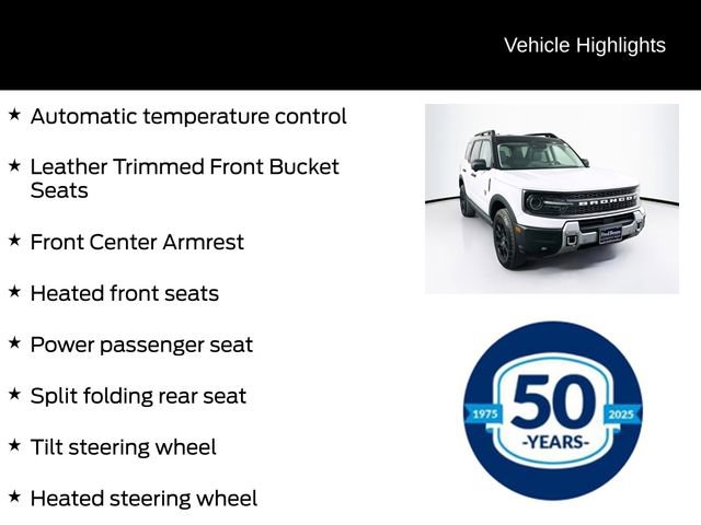 Certified 2025 Ford Bronco Sport Badlands AWD/4WD image 11