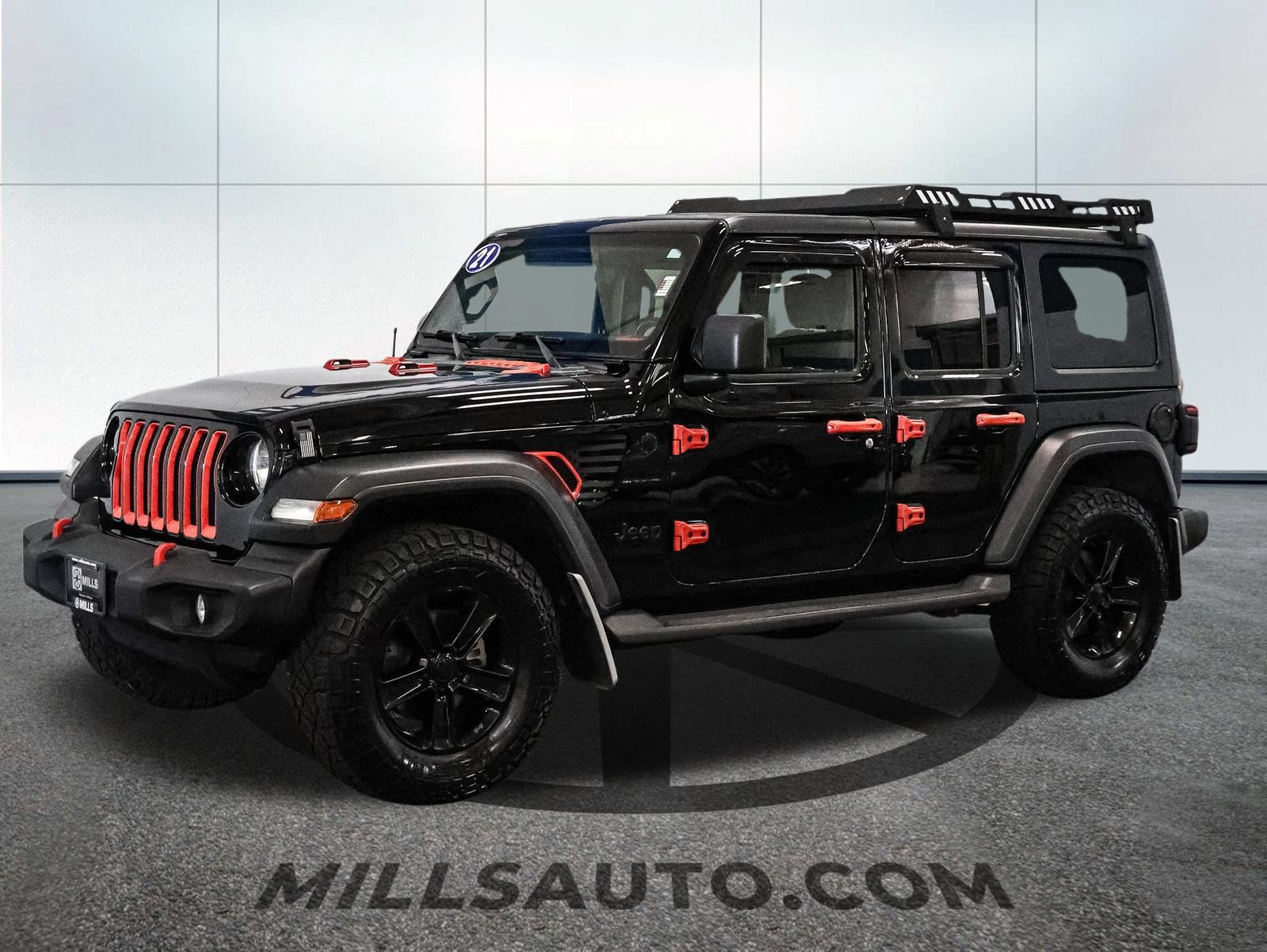 Used 2021 Jeep Wrangler Unlimited Sport AWD/4WD image 2