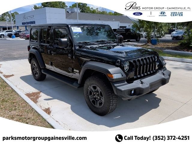 Used 2021 Jeep Wrangler Unlimited Sport AWD/4WD image 1