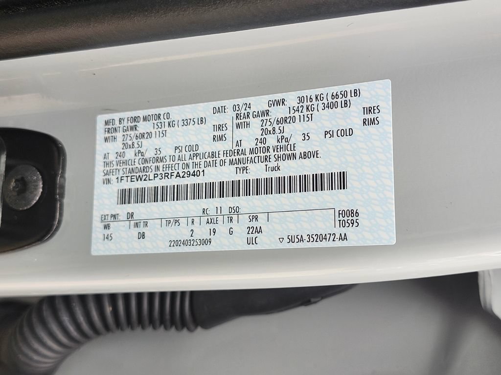 Certified 2024 Ford F150 STX AWD/4WD image 32
