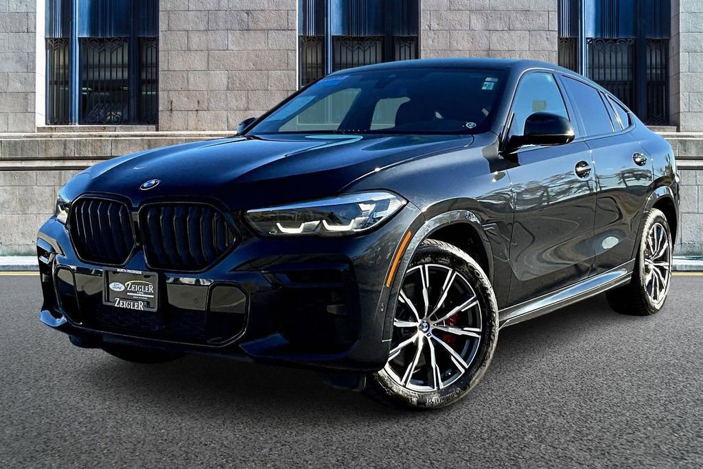 Used 2022 BMW X6 xDrive40i w/ M Sport Package AWD/4WD video 2