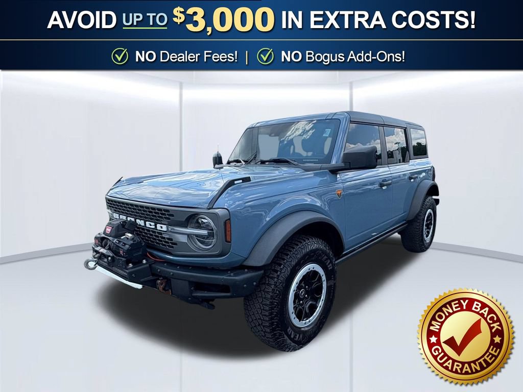 Certified 2024 Ford Bronco Badlands w/ Sasquatch Package AWD/4WD 360° Tour