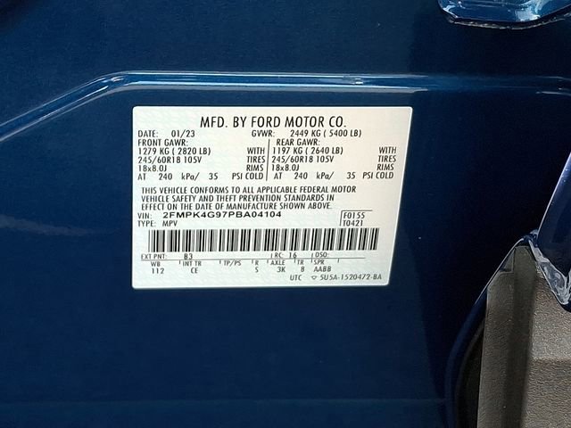 Certified 2023 Ford Edge SE AWD/4WD image 27