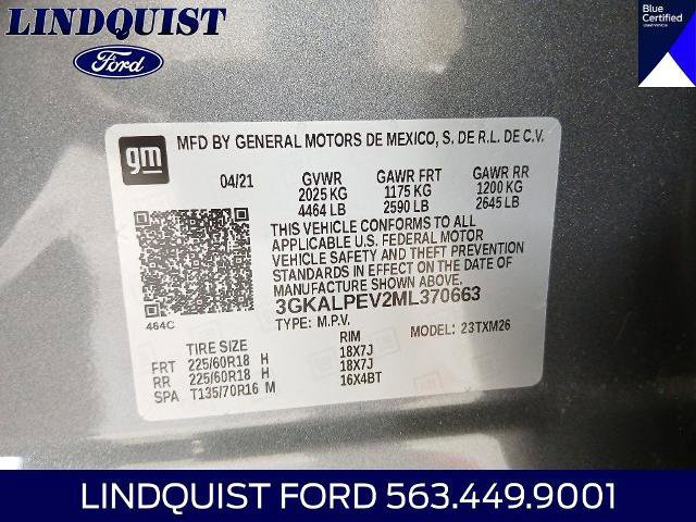 Used 2021 GMC Terrain SLT FWD image 22