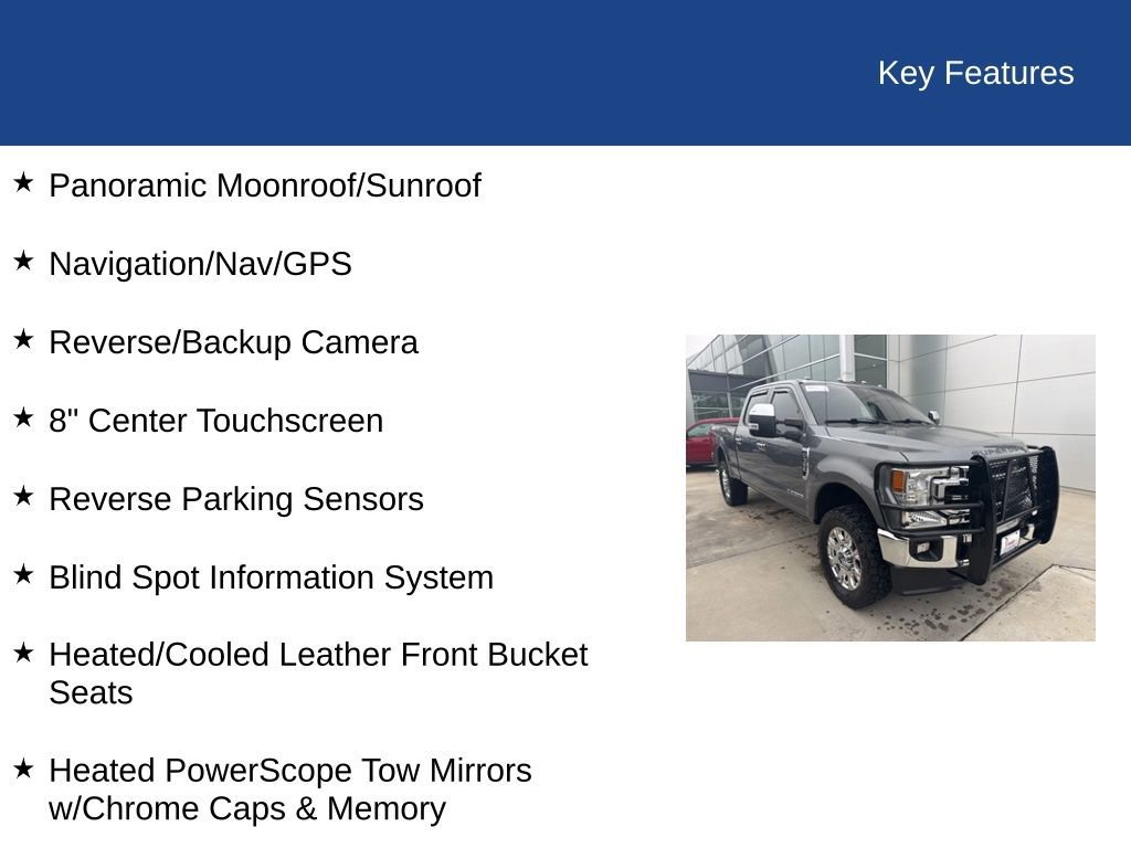 Certified 2021 Ford F350 Lariat w/ Lariat Ultimate Package image 42