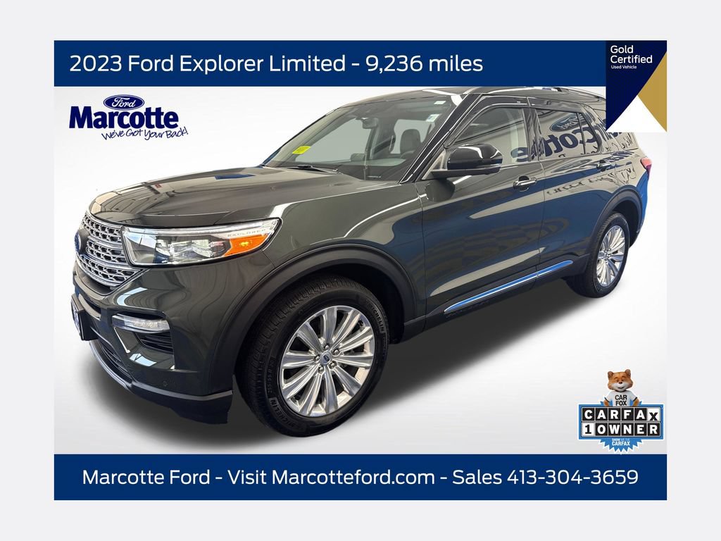 Certified 2023 Ford Explorer Limited w/ Limited Technology Package