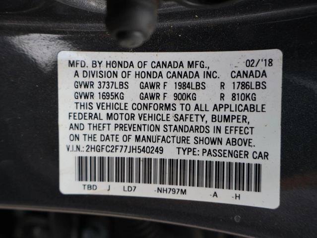 Used 2018 Honda Civic EX image 30