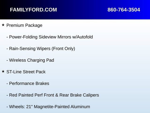 Certified 2025 Ford Explorer ST-Line w/ Premium Package AWD/4WD image 3
