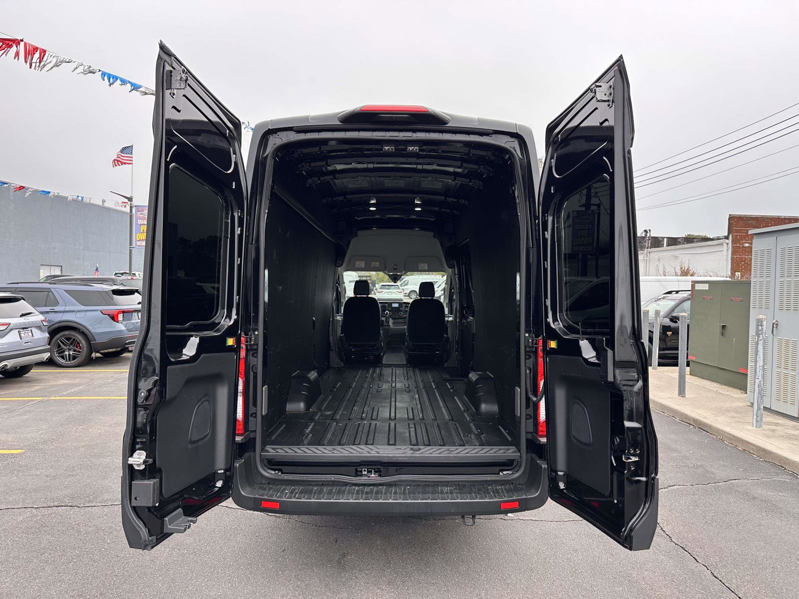 Certified 2025 Ford Transit 350 148 High Roof Extended w/ Load Area Protection Package image 9