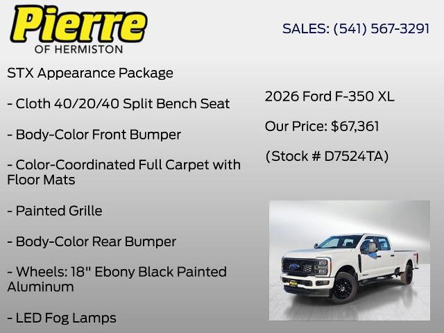 Certified 2026 Ford F350 XL w/ STX Appearance Package AWD/4WD image 7