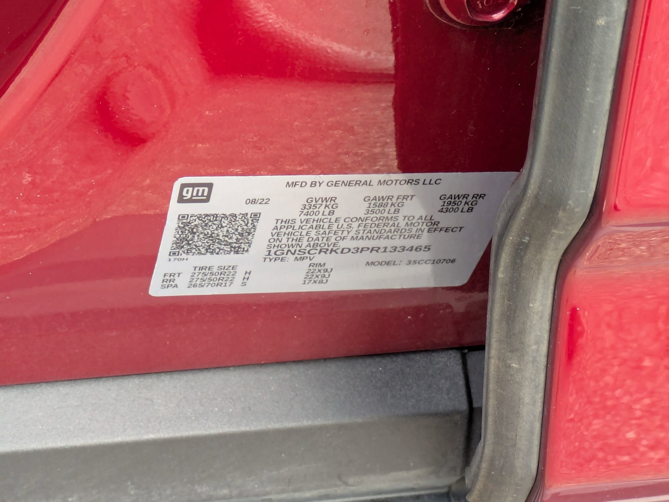 Used 2023 Chevrolet Tahoe RST RWD image 43
