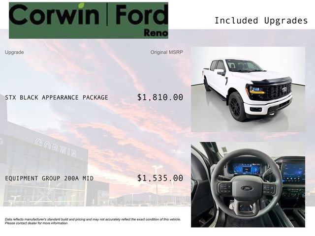 Certified 2025 Ford F150 STX w/ STX Black Appearance Package AWD/4WD image 3