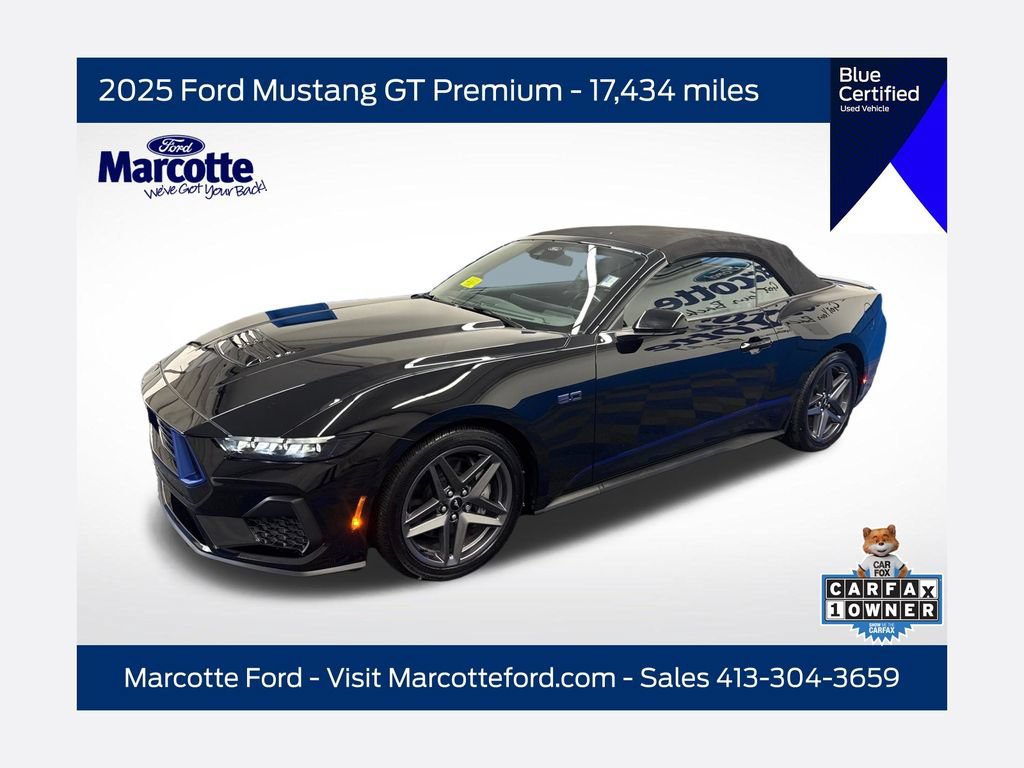 Certified 2025 Ford Mustang GT Premium RWD image 1
