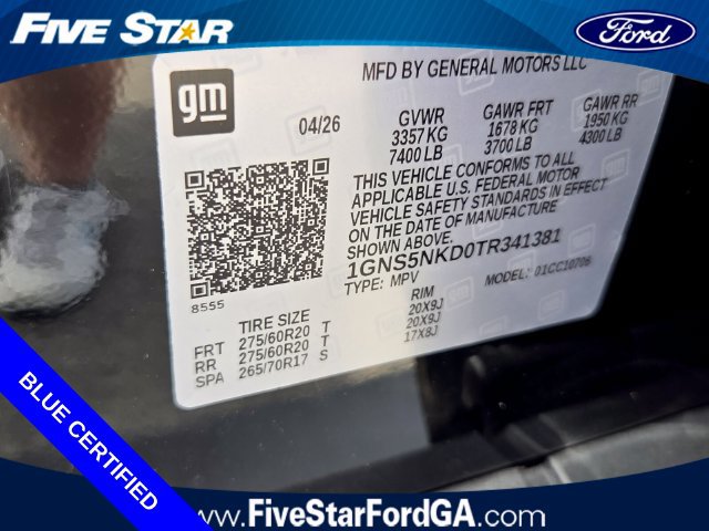 Used 2026 Chevrolet Tahoe LT w/ Comfort Package RWD image 18