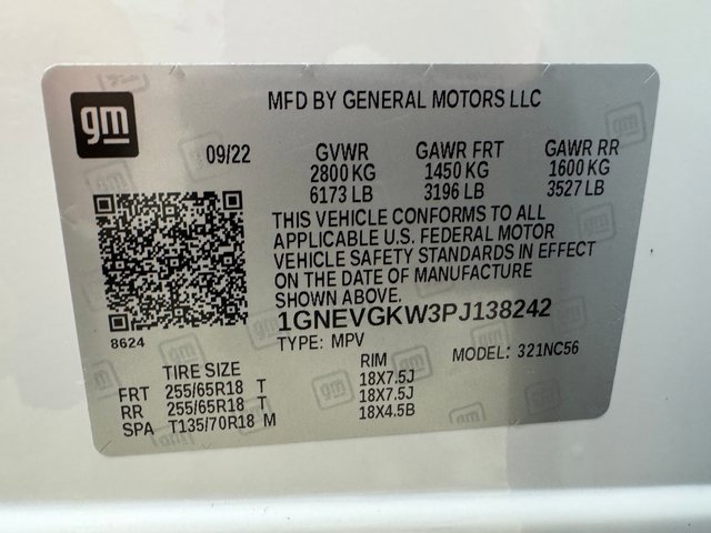 Used 2023 Chevrolet Traverse LT image 33