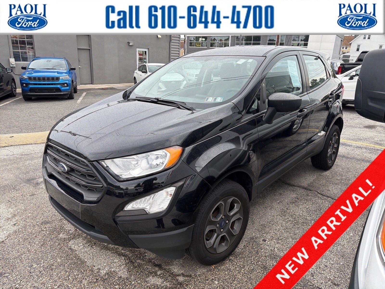 Certified 2020 Ford EcoSport S